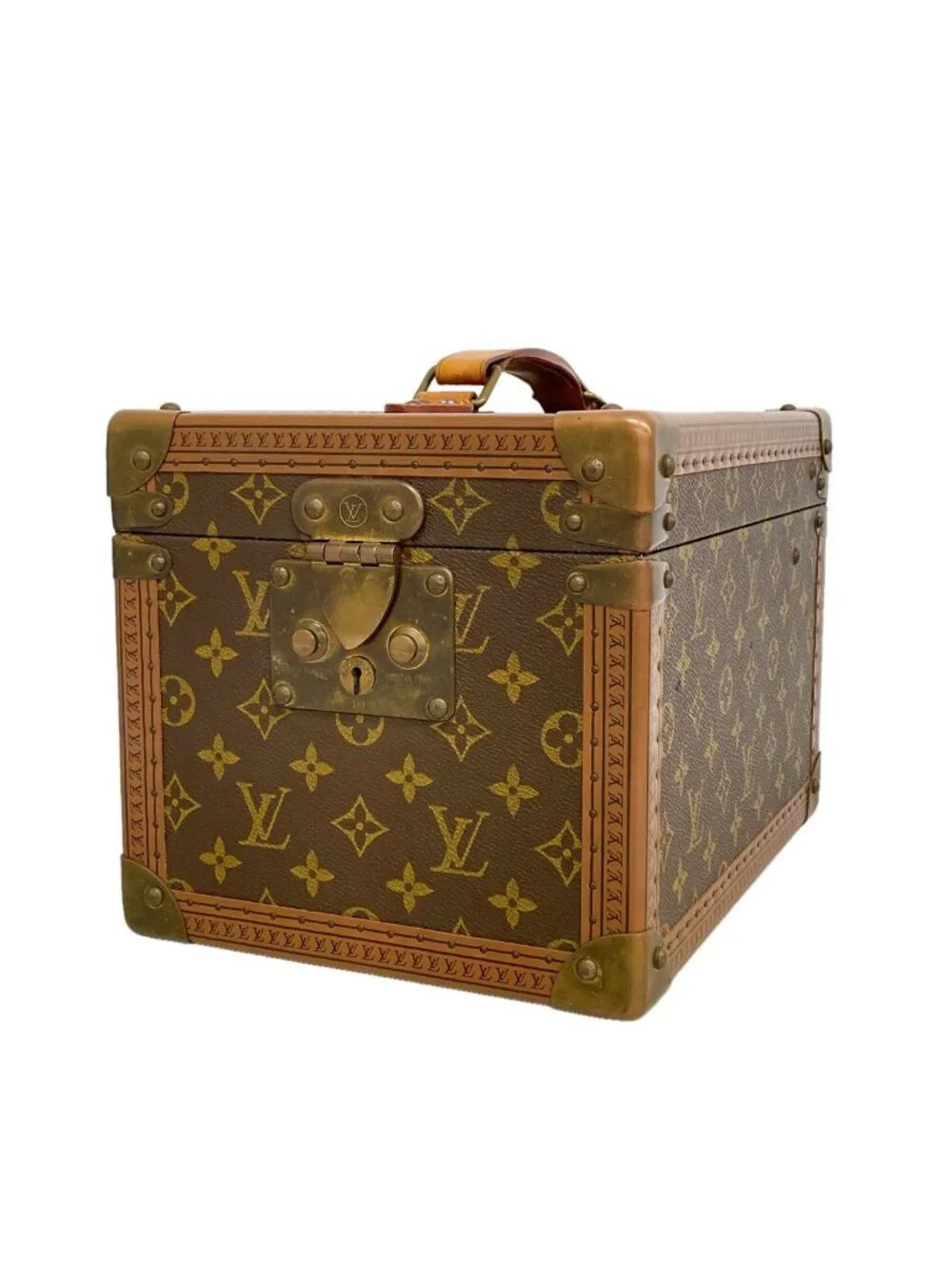 Louis Vuitton Makeup Box Monogram Boite Flacon Brown